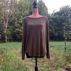 olive green shirt